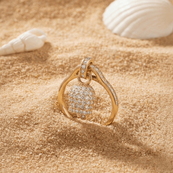 Anello Campanella Capri Base Zirconata - My Mo Gioielli