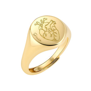 Anello Chevalier Cuore Anatomico - My Mo Gioielli