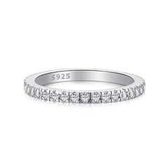 Eternity Veretta Ring mit weißen Zirkonia 2 mm
