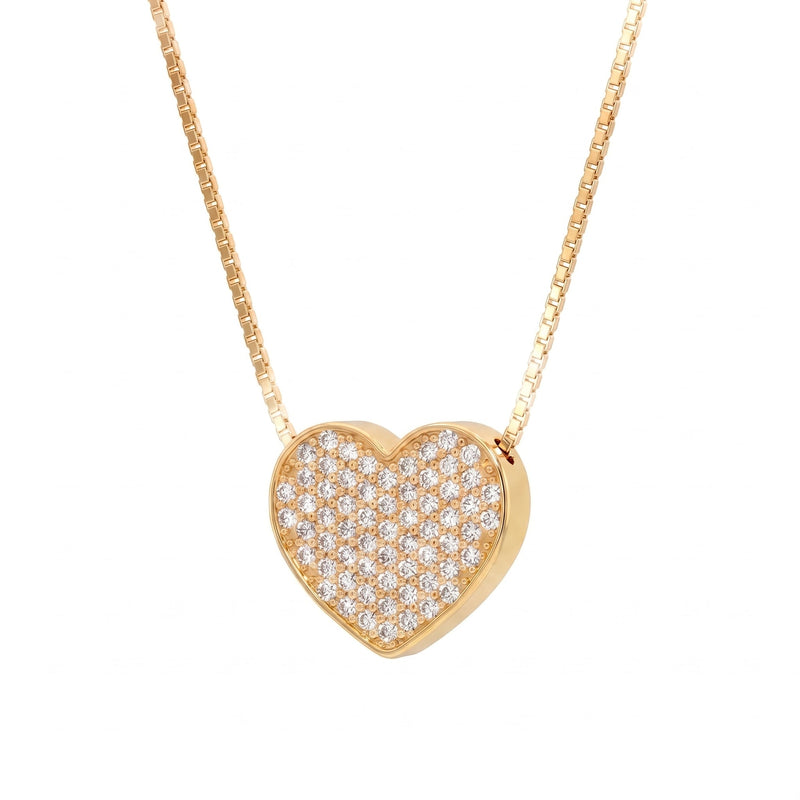 Collana Cuore Pavè - My Mo Gioielli